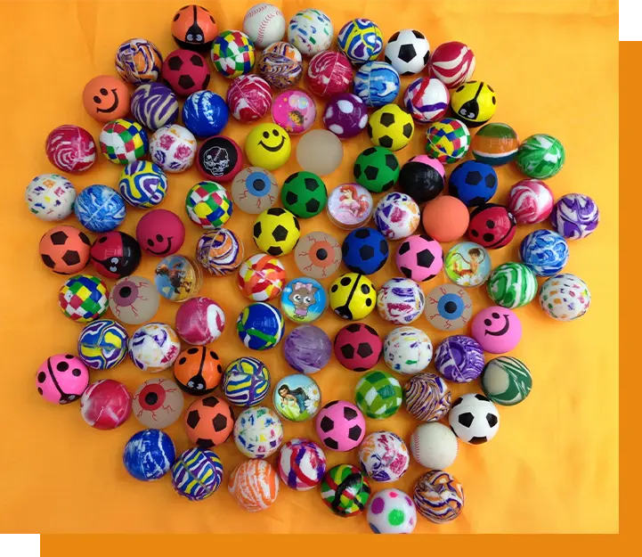 bolas saltarinas