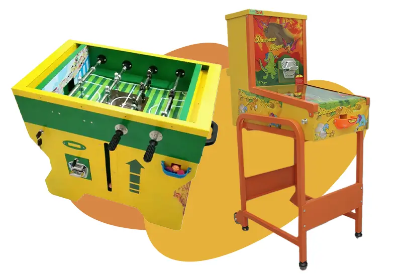futbolines y pinball